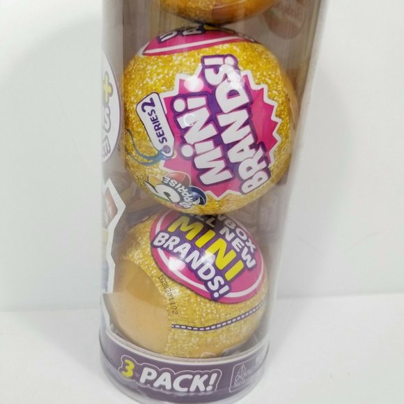 5 Surprise Mini Brands Collectible Toy 3 Pack - Picture 3 of 5